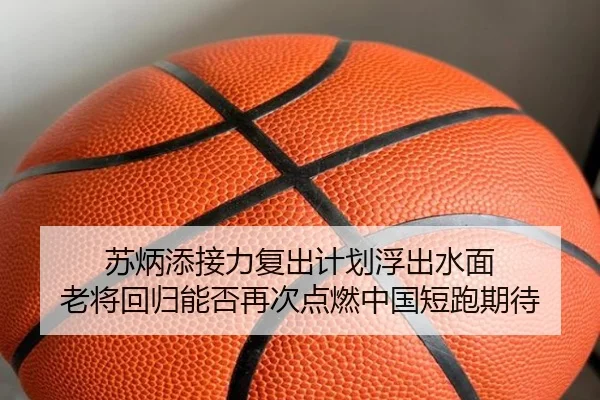 苏炳添接力复出计划浮出水面 老将回归能否再次点燃中国短跑期待